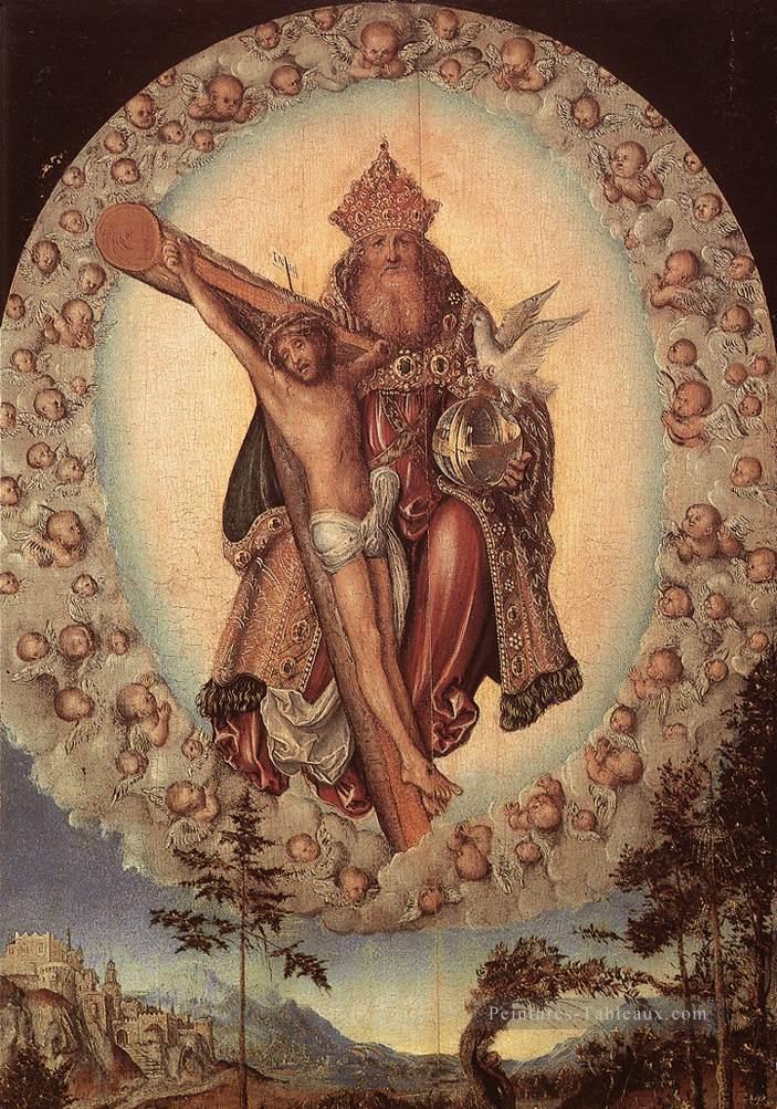 Trinity Lucas Cranach l’Ancien Peintures à l'huile